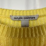 autumn cashmere 100% Pure Cashmere Color Block Sweater in Multi Size Small Photo 2