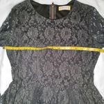 Altar'd State  long sleeve black goth lace dress Photo 5