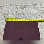 Lululemon  The Flow Crop Il Heathered Bordeaux Drama Leggings Size 12 burgundy Photo 5