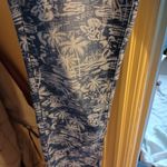 Jalate Black Blue & White Tropical Jeans Size 13 3b1 Photo 5