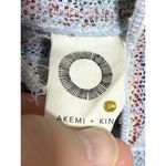 Akemi + Kin  Mini Sleeveless Shift Mini Dress Stripe Multicolor Mock Neck Women S Photo 6