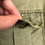 We The Free  People Olive Green and Floral Sargent Jacket Size XS Photo 4