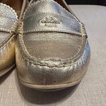Coach  Women’s Odette Metallic Tumbled Loafers, Size 9.5 Photo 7