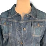 Vintage Ralph Lauren Denim Jacket Removable Faux Fur Collar Y2K Boho Western Blue Size M Photo 10