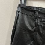 Missguided Missgurded black Co Ord Side Split Faux Leather trousers pants, size 2 Photo 5