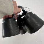 Vintage Y2k 90's Fisherman Chunky Block Heel Brown Faux Leather Sandal Size 6.5 Photo 7