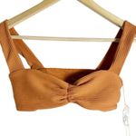 l*space L* Marlee Sienna Ruched Bralette Bikini Swimsuit Top Size XS Photo 2