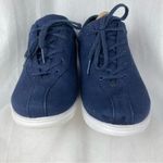 Apex Ellen Women's Pink Casual Lace Up Canvas Sneaker Size 8 No Original Insole Blue Photo 3