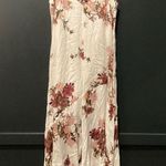 Johnny Was  GEORGIA  bloooms wave FLOUNCE maxi DRESS white floral boho M Photo 1