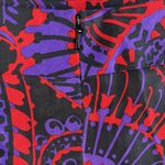 Etcetera  Sz 8 Pencil Skirt Silk Wool Geometric Print Waist Detail Side Zip Women Photo 5