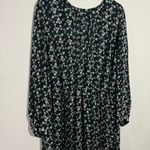 Daniel Rainn Boho Pleated Front Floral Dress Long Sleeve Size 3X Photo 1