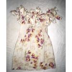 Elliatt NWT  Krystale Floral Print Bow Detail Strapless Mini Dress Size Small Photo 2