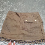 Urban Outfitters  Karter Spliced Green Skirt Photo 6