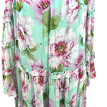 Miss June Paris Fleur Dress Off the Shoulder Floral Print One Size Blue Size undefined Photo 4