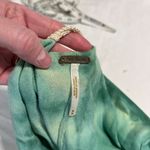 Free People green tie dye criss cross tank top women’s size medium Photo 9