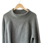 Leith  Gray Dolman Ribbed Turtleneck Sweater Women's Size XS Photo 5