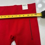 NWT Sports Illustrated Leggings S Red Womens Seamless Mesh Panels Athletic Photo 3