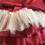 Dancing Queen  NEW XS Spaghetti Straps Burgundy Lace Bodice Short Dress w/pocket Photo 11