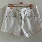 Rag and Bone Jeans White Shorts Cuffed Hem 27 Photo 0