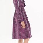 Urban Outfitters Belted Snakeskin Trench Coat Photo 2