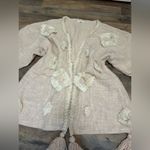 World Market Cream Teddy Jacket 100%Cotton made in India OS Size undefined Photo 4