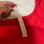 CRZ Yoga Red  Sports Bra One Shoulder  Photo 4