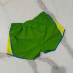 Nike Dri-Fit Tempo Running Shorts Women's Small Green/Yellow Activewear Workout Photo 4
