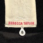 Rebecca Taylor  Wool Blend Pleated Coat Size 6 Photo 2