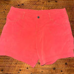 Kuhl  pink red flat front size 14 6.5 inseam hiking shorts Photo 0
