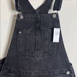 Old Navy  Charcoal/Black Jean shortalls size XS Photo 4