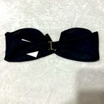 Scala NWT ANDIE -The  Bikini Top Removable Cups Strapless V Neck Photo 1