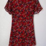 House of Harlow  1960 x Revolve red floral mini dress size XS Photo 2
