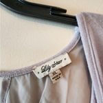 Lily Star  light purple sheer blouse size womens xl Photo 2