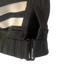 Adidas  Black Side Cut Out Racerback Mesh Athletic Gym Sports Bra Women Sz M Photo 5