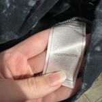 Empyre Denim Button Down Jacket Black & White Auden Tie Dye Size L Photo 4