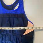 Athleta Tri-ssential Loose Tankini Top Only Size XS Blue Peach Sporty Swim Beach Photo 8