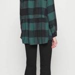 American Eagle AE Oversized Babydoll Plaid Shirt  Photo 2