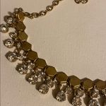 J.Crew Elegant Gold tone Necklace with Crystal Accents Photo 1