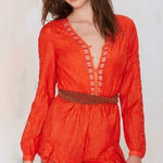 The Jetset Diaries  Sundown Embroidered ‎ Romper nwt Photo 0