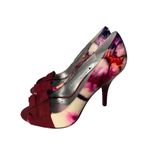 Paris Hilton Colorful Floral Print Peep Photo 3