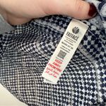Fat Face Navy and White Patterned Sleeveless Blouse 100% Cotton Size 12 Women's Blue Photo 4