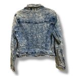 Mossimo Women's Acid Washed Blue Denim Jacket Size XL Blue Photo 1