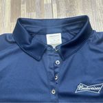 Nike Golf Navy Blue Polo Shirt With Budweiser Logo, Size XL Photo 3