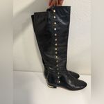 Michael Kors Ailee Black Leather Knee Photo 1