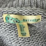 Kaisely Kaisley Turtleneck sweater with side zip Grey Size Small Photo 3