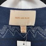 Skies Are Blue Stitch Fix  Woven Mixed Print Moto Jacket Sz.M NWT Photo 4