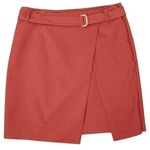 White House | Black Market WHBM belted red/brown color size 14 skirt Photo 0