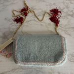 Beaded Tomato Fruit Crossbody Bag Tassels Multicolor NWT Anthropologie viral bag Blue Photo 4