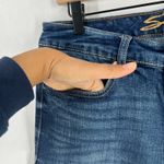 Seven7 Boot Cut Jeans Womens 12 Blue Denim Cotton Stretch Mid Rise Embellish Photo 3