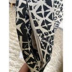 Garnet Hill Linen Shift Dress Cruise Resort Artisan Coastal Natural Fiber Tribal Photo 4